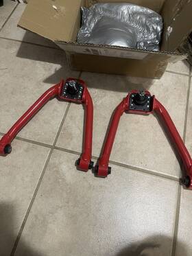 F4q8jz Bfo 2pcs Adjustable Front Upper Camber Control Arms Kit For Infiniti G35 2003-2007