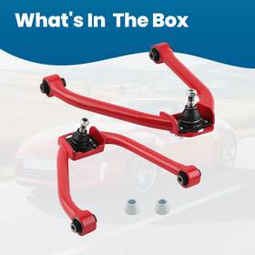 Jmhu0t Bfo 2pcs Adjustable Front Upper Camber Control Arms Kit For Nissan 350z 2003-2009