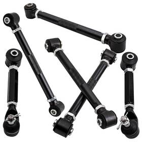No7wpm Bfo 4 Pcs Rear Lower Control Arms And 2 Upper Camber For Acura Tsx 04-08