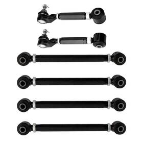 Voe1u8 Bfo 6pcs Suspension Rear Camber Arms Set With Rubber Bushing For Honda Accord 2003-2007