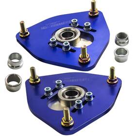 Xyr2dv Bfo Front Coilover Camber Plate Fits For Subaru Impreza Wrx Forester 02-07 Top Mount