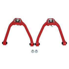 Xzsgk3 Bfo Pair Adjustable Front Upper Camber Control Arms Set For Nissan 350z Z33 2003-09