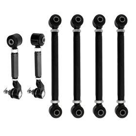 Y23aqf Bfo Set Of 6 Adjustable Rear Camber Arms For Honda Accord 2003-2007 Alignment