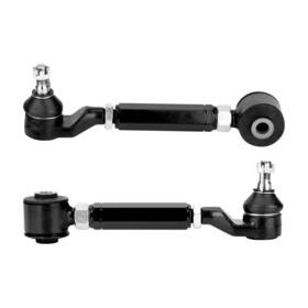 Y904fh Bfo Black Set Of 2 Rear Upper Camber Arms For Acura Tsx 04-08 Adjustable Rods