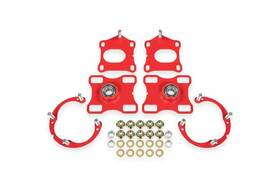 Wak752r Bmr Suspension Red Caster And Camber Plates For Ford Mustang 2011-2014
