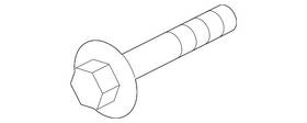 33-30-2-283-616 Bmw Genuine Lower Control Arm Adjust Bolt
