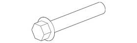 Bmw 33-30-6-777-169 Genuine Lower Control Arm Rear Bolt 33306777169