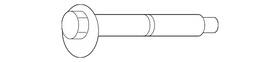 33-30-6-799-031 Bmw Genuine Lower Control Arm Bolt