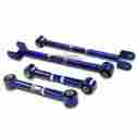 Cbk-r-ha08-bl Lca-ha08-bl Zpeedstarz For Accord Cp Tsx Cu2 Blue Adjustable Rear Suspension Camber Lower Control Arm Powder-coated