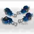 Cbkfha90bl-coupe Deep Stage Garage Adjustable Front Camber Kit Honda Civic Del Sol Accord Acura Interga Rl Cl Blue Powder-coated