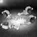 Cbkfha90sl-coupe Deep Stage Garage Adjustable Front Camber Kit Honda Civic Del Sol Accord Acura Interga Cl Silver Powder-coated