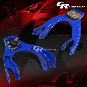 Crc-cbkhc92bl Charismatic Racing Concepts Blue Adjustable Suspension Front Upper Camber Kit Eg Eh Ej Dc1/2 Control Arm