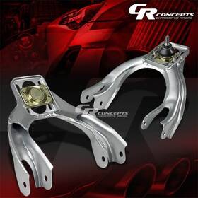 Crc-cbkhc92sl Charismatic Racing Concepts Silver Adjustable Suspension Front Upper Camber Kit Eg Eh Ej Dc1/2 Control Arm