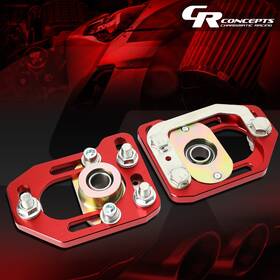 Crc-cbkpltfm79rd Charismatic Racing Concepts Open Box Pair Front Adjustable Camber/caster Plates Red For 79-89 Ford Mustang Crc-cbkpltfm79rd Charismatic Racing Concepts Open Box Pair Front Adjustable Camber/caster Plates Red For 79-89 Ford Mustang
