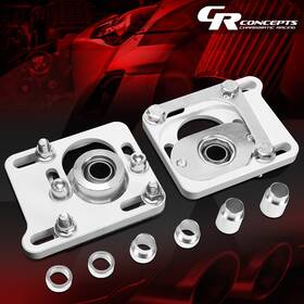 Crc-cbkpltfm94wh Charismatic Racing Concepts Open Box Pair /-2.5 Front Camber Caster Plates For 94-04 Ford Mustang White Crc-cbkpltfm94wh Charismatic Racing Concepts Open Box Pair /-2.5 Front Camber Caster Plates For 94-04 Ford Mustang White