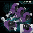 Ck-4001pr-756-e4 Awesomecarparts Purple Adjustable Camber Arm Kit For Honda Civic