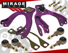 Ck-combo-129-849-b7 Civic Purple Jdm Front Upper Control Camber Arms With Bushing