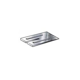 A-254 Dayton Parts Alignment Caster Wedge Aluminum 2.50 Inch Width 2 Degrees