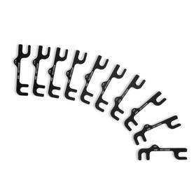 031723ds Detroit Speed 1964-1966 Mustang Camber Shim Track Kit