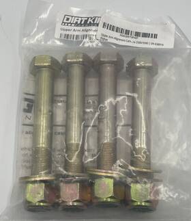 Dk-638919 Dirt King Fabrication Upper Arm Cam Bolts For 2011-19 Silverado 2500/3500 No Lock Plates
