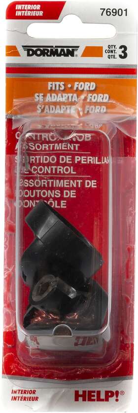 76901 Dorman Products - Help Climate Control Knob Assortment Fits 1994-04 Ford 2001-06 Mercury