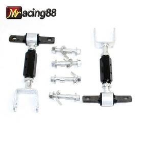 Ak012 Emusa Ck Hd Bk Adjustable Black Front Rear Camber Arm For 2002-2005 Civic Si Hatchback
