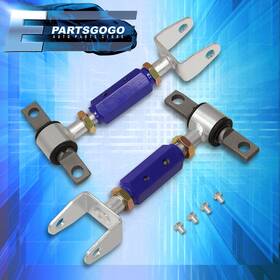 Ck-2004bl-203-r7 Epartsgogo For 02-06 Rsx Dc5 / 01-05 Civic Ep3 Jdm Rear Suspension Camber Arm Rod Kit Blue