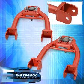 Ck-2016rd-446-h3 Epartsgogo For 92-95 Civic Eg / 94-01 Integra Dc Jdm A-arm Control Arms Adj. Camber Kit Red