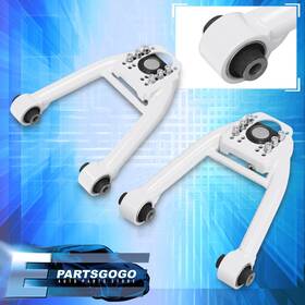 Ck-2017wh-844-c1 Epartsgogo For 96-00 Honda Civic Ek Em Jdm Front Upper Adj. A-arms Control Camber Kit White