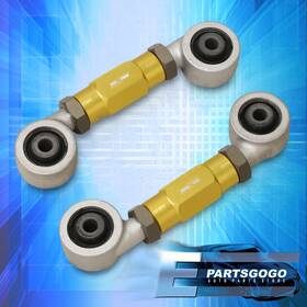 Epartsgogo Ck-2401gd-374-n8 For 88-00 Civic Ef Eg Ek / 90-01 Integra Dc Rear Jdm Control Toe Arms Kit Gold