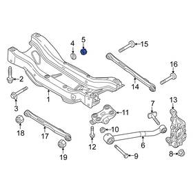 6511781aa Fiat Oe For 500x 2016-2020 Alignment Camber Adjusting Eccentric Nut