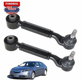 521756 Findbig Pair Adjustable Rear Control Arms Alignment Camber For Honda Accord 2003-2007