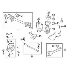 5c3z-3b440-ffg Ford Genuine Alignment Camber Adjusting Eccentric