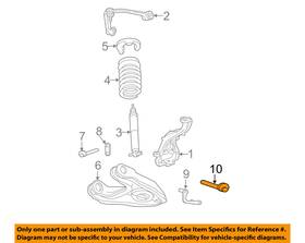 2l1z-3b236-ba Ford Oem Front Suspension-adjust Cam 2l1z3b236ba