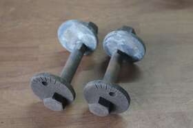 3820253 General Motors C2/c3 1964-1982 Used Corvette Rear Strut Camber Adjusting Bolts Gm 2