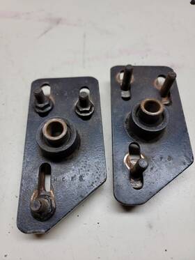 Mcf-8 Global West Suspension Caster Camber Plates Mcf8 For Fox Body Mustang Pair 90-93