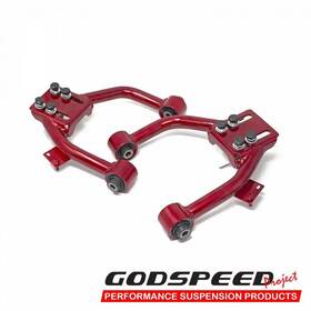 Ak-046-c Godspeed Adj. Camber Front Upper Arms With Ball Joint For Tl 04-08 Set Of 2