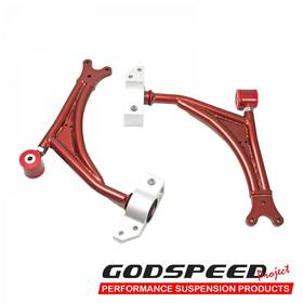 Ak-069-a Godspeed Adjustable Front Lower Control Arms For Vw Golf Mk6 10-14 Steel