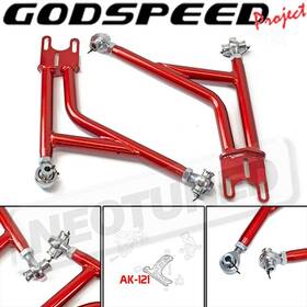 Ak-121-d Godspeed Adjustable Front Lower Control Arms Kit For Vw Jetta A7 2019-2025