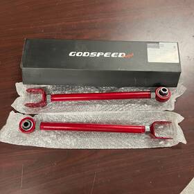 Ak-185-a Godspeed Open Boxgodspeed Adjustable Rear Lower Camber Arm Kit For 14-22 Infiniti Q50 V37