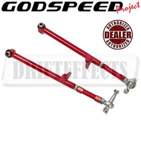 Godspeed Ak-272-b Adj Rear Lower Lateral Arms Kit Spherical For Mazda Mx-5 Miata 2006-15