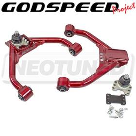 Ak-131-g Godspeed Project Gsp Adjustable Front Camber Arms Kit For Infiniti G25 V36 2011-12