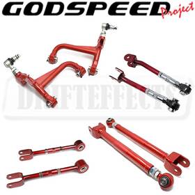 Ak-207-g2 Godspeed V35 03 04 05 06 07 8-piece Rear Camber Toe Traction Arm Kit For Infiniti G35 Sedan 2003-06 Ak-207-g2 Godspeed V35 03 04 05 06 07 8-piece Rear Camber Toe Traction Arm Kit For Infiniti G35 Sedan 2003-06