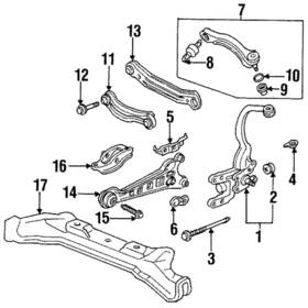 Honda 52387-se0-023 Genuine Adjust Bolt