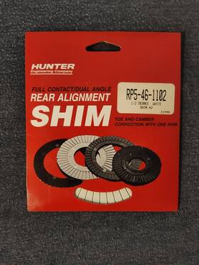 Rp5-46-1102 Hunter New Full Contact/dual Angle Rear Alignment Shim -