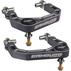 Cam-110214-gry Icon Vehicle Dynamics Camburg Kinetik Billet Uniball Front Upper Control Arms For 21-24 Ford Bronco
