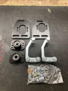 24212 J&m Products 1990-03 Mustang Adjustable Caster Camber Plates Part #