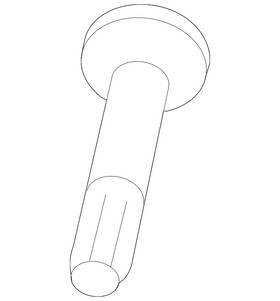 C2p7438 Jaguar Genuine Ft Lower Control Arm Adjust Bolt