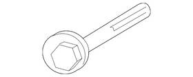 J9c1719 Jaguar Genuine Adjust Bolt