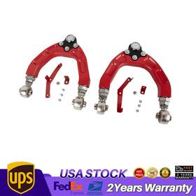 Th-t203 Jumach A55567 Truhart Front Upper Camber Arms Kits 2pcs Red New Set For 17-24 Model 3